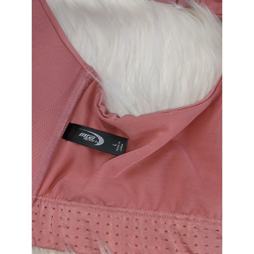 MTA SPORT LARGE PINK WORKOUT BRA - Picture 5 of 10